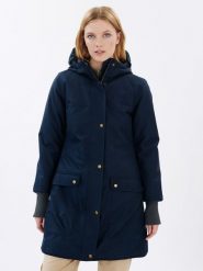 Finside Parka zimowa "Oikku" w kolorze granatowym rozmiar: 34. Niebieskie parki Finside, na zimę, s, bez kaptura. Za 369.82 zł.