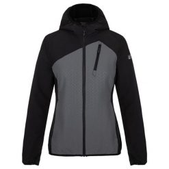 Kurtka softshell damska LOAP URLEA XS – czarny/szary. Czarne kurtki sportowe Lolë, s, bez wzorów, z softshellu, bez kaptura. Za 256.99 zł.