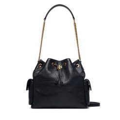 Torebka Tory Burch. Czarne torebki klasyczne Tory Burch, bez wzorów, bez dodatków. Za 3,069.00 zł.