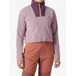 Bluza damska Helly Hansen Daybreaker Cropped Fleece. Fioletowe bluzy Helly Hansen, s, bez wzorów, bez kaptura. Za 214.99 zł.