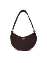 Guess Torebka Amita Mini HWSB95 39720 Brązowy. Brązowe torebki klasyczne Guess, z aplikacjami, ze skóry, bez dodatków. Za 539.99 zł.