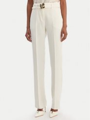 Marella Chinosy Elica 2613131063 Écru Slim Fit. Spodnie materiałowe Marella, bez wzorów, z syntetyku. Za 879.99 zł.