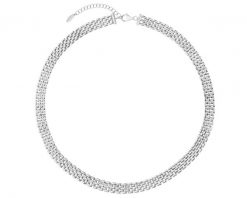 Naszyjnik srebrny. Szare naszyjniki Apart, srebrne. Za 899.00 zł.