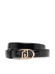 Liu Jo Pasek Damski Hips Belt 2 Cm AF5235 E0452 Czarny. Czarne paski Liu Jo, bez wzorów, ze skóry. Za 299.99 zł.