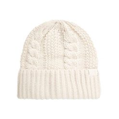 Czapka zimowa The North Face Oh Mega Beanie. Białe czapki The North Face, bez wzorów. W wyprzedaży za 119.00 zł.