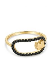 TOUS Pierścionek Camille 1004567414 Złoty. Żółte pierścionki Tous, metalowe. Za 469.99 zł.