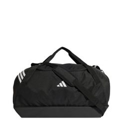DUŻA TORBA TIRO DUFFEL Z KOMORĄ DOLNĄ. Białe torby na ramię Adidas, bez wzorów, z materiału, na ramię, duże, bez dodatków. Za 219.00 zł.
