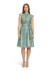 BETTY & CO Sukienka w kolorze turkusowym rozmiar: 36. Niebieskie sukienki Betty & Co, bez wzorów, z tkaniny, bez kołnierzyka, bez ramiączek, midi. Za 124.95 zł.