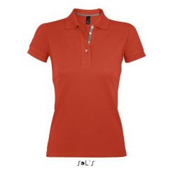 Damska koszulka polo Sol's Portland. Brązowe koszulki polo SOL'S, s, bez wzorów, bez kołnierzyka, bez ramiączek. Za 136.00 zł.