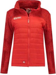 Canadian Peak Kurtka polarowa "Uchampionne" w kolorze czerwonym rozmiar: XXL. Czerwone swetry Canadian Peak, xxl, bez wzorów, z polaru, bez ramiączek. Za 96.83 zł.