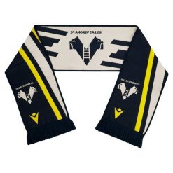 Szalik Hellas Vérone 2022/23. Niebieskie szaliki Macron, bez wzorów, eleganckie. Za 163.50 zł.