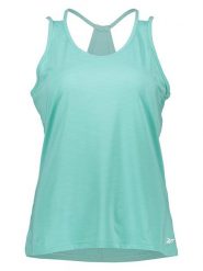 Reebok Top sportowy "TS Activchill Athletic" w kolorze turkusowym rozmiar: M. Niebieskie koszulki sportowe Reebok, bez wzorów, bez ramiączek, outdoorowe. Za 83.62 zł.
