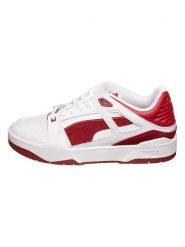 Puma Skórzane sneakersy "C-Pma Slipstream" w kolorze biało-czerwonym rozmiar: 40,5. Białe trampki Puma, bez wzorów, z materiału, bez zapięcia. Za 192.79 zł.