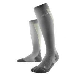 Skarpety kompresyjne damskie sportowe CEP Ultralight wysokie. Szare skarpety CEP, bez wzorów. Za 199.00 zł.