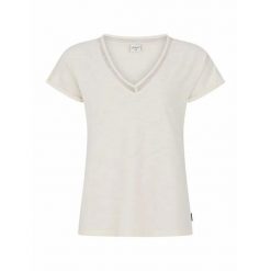 Koszulka damska Protest Prtmondays. Białe bluzki Protest, bez wzorów, bez kołnierzyka, bez ramiączek. Za 234.00 zł.