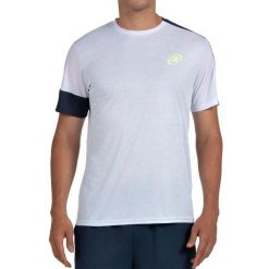 T-shirt Short Sleeve Bullpadel Read. Białe t-shirty bullpadel, bez wzorów, bez kołnierzyka, bez ramiączek. Za 163.05 zł.