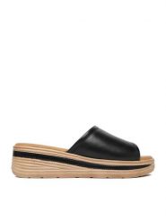 Lasocki Klapki CEO-WI16-3292-02 Czarny. Czarne klapki Lasocki, bez wzorów, ze skóry, bez obcasa. Za 169.99 zł.