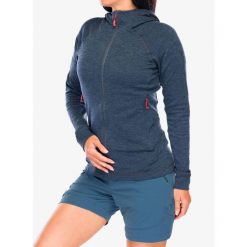 Bluza z kapturem damska Rab Nexus Hoody. Niebieskie bluzy RAB, xl, bez wzorów, z kapturem. Za 289.99 zł.