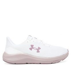 Buty do biegania Under Armour. Białe obuwie sportowe Under Armour, bez zapięcia, do biegania. Za 299.99 zł.