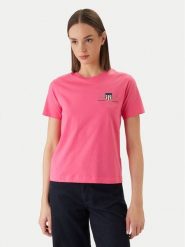 Gant T-Shirt 4200277 Różowy. Czerwone t-shirty GANT, s, bez wzorów, z bawełny, bez kołnierzyka, bez ramiączek. Za 231.99 zł.