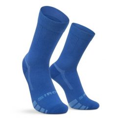 Skarpetki gravel Kolarstwo Siroko GS1 Blue. Niebieskie skarpety SIROKO, bez wzorów, z elastanu. Za 71.00 zł.