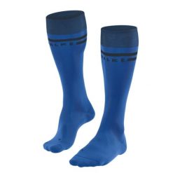 Podkolanówki damskie Falke SK7 Race. Niebieskie skarpety Falke, bez wzorów, z elastanu. Za 179.00 zł.