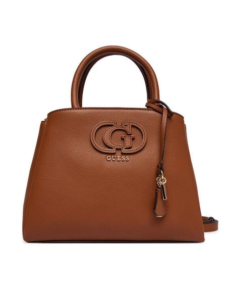 Guess Torebka Isola HWBG99 05060 Brązowy. Brązowe torebki klasyczne Guess, z aplikacjami, ze skóry, bez dodatków. Za 380.99 zł.