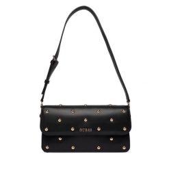 Torebka Guess. Czarne torebki klasyczne Guess, z aplikacjami, bez dodatków. Za 719.99 zł.