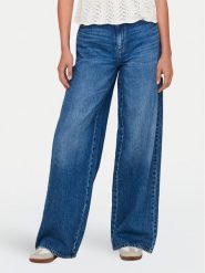 JDY Jeansy Carina 15335489 Niebieski Wide Leg. Niebieskie jeansy JDY, xs, bez wzorów. Za 59.99 zł.