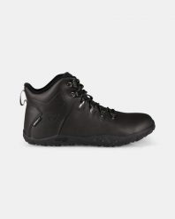 Uniseksowe wysokie buty outdoorowe minimalistyczne Kilpi BARE LEATHER HIGH-U. Czarne trekkingi Kilpi, z materiału, trekkingowe. Za 783.53 zł.