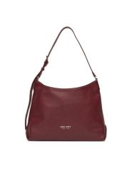 Nine West Torebka CEO-NoMad-Nostalgia-KY108 Bordowy. Czerwone torebki klasyczne Nine West, bez wzorów, z materiału, bez dodatków. Za 279.99 zł.
