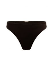 Calvin Klein Stringi Kobiety Sztuczne włókno czarny, XL. Czarne stringi Calvin Klein, bez wzorów, z włókna. Za 109.95 zł.