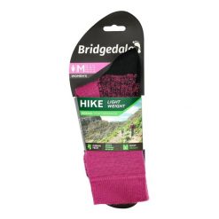 Skarpety do trekkingu damskie Bridgedale HIKE LW END BO ORI LD. Fioletowe skarpety Bridgedale, bez wzorów. Za 85.99 zł.