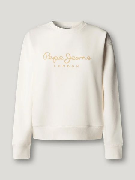 Pepe Jeans Bluza "Maty" w kolorze białym rozmiar: S. Białe bluzy Pepe Jeans, s, bez wzorów, z jeansu, bez kaptura. Za 148.33 zł.