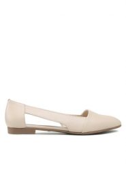 Lasocki Baleriny RST-IRENA-09 Beżowy. Brązowe baleriny Lasocki, bez wzorów, ze skóry, bez obcasa. Za 159.99 zł.