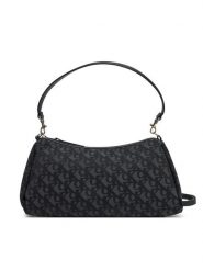 Calvin Klein Jeans Torebka Drop Monogram Lg Shoulder Bag LV04K3114G Czarny. Czarne torebki klasyczne Calvin Klein Jeans, bez wzorów, z jeansu, bez dodatków. Za 289.99 zł.