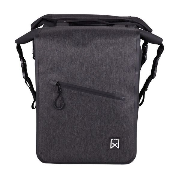 Wodoodporny plecak Willex. Czarne plecaki WILLEX, bez wzorów. Za 601.50 zł.