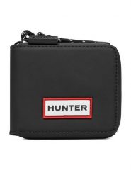 Hunter Portfel CWBEO-HTR-U1-006-SS26 Czarny. Czarne portfele Hunter, bez wzorów, z materiału. Za 59.99 zł.