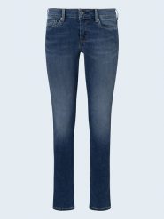 Pepe Jeans Dżinsy "Soho" - Slim fit - w kolorze niebieskim rozmiar: W30/L30. Niebieskie jeansy Pepe Jeans, l, z aplikacjami. Za 217.99 zł.