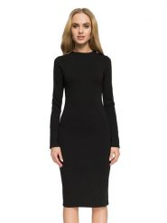 Stylove Sukienka w kolorze czarnym rozmiar: L. Czarne sukienki Stylove, l, bez wzorów, bez kołnierzyka, bez ramiączek, midi. Za 92.42 zł.