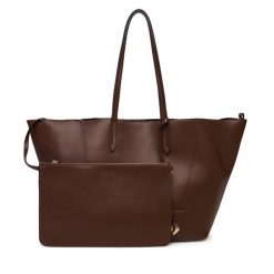 Torebka Aldo. Brązowe shopper Aldo, bez wzorów, bez dodatków. Za 419.99 zł.