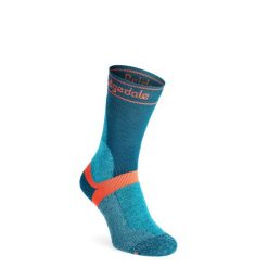Skarpety rowerowe damskie Bridgedale MTB Winter Weight T2 Merino Sport Boot. Zielone skarpety Bridgedale, bez wzorów. Za 93.99 zł.