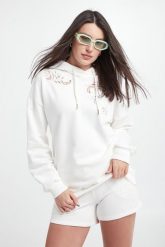 Bluza dresowa damska ERMANNO FIRENZE. Bluzy Ermanno Firenze, bez wzorów, z dresówki, bez kaptura. W wyprzedaży za 1,005.95 zł.