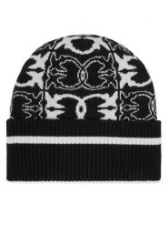 PINKO Czapka Bulgaria 105991 A2YO Czarny. Czarne czapki Pinko, bez wzorów, z materiału. Za 389.99 zł.