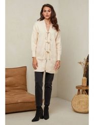 Soft Cashmere Kardigan w kolorze beżowym rozmiar: 38/40. Brązowe kardigany Soft Cashmere, bez wzorów, z kaszmiru. Za 104.99 zł.