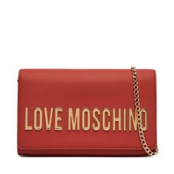 Torebka LOVE MOSCHINO. Czerwone torebki klasyczne Love Moschino, bez wzorów, bez dodatków. Za 699.99 zł.