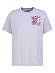 Sublevel Koszulka w kolorze fioletowym rozmiar: XL. Różowe bluzki Sublevel, xl, bez wzorów, bez kołnierzyka, bez ramiączek. Za 43.99 zł.