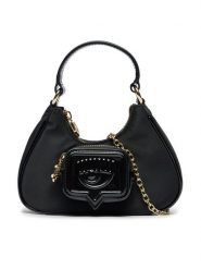 Chiara Ferragni Torebka 76SB4BFA Czarny. Czarne torebki klasyczne Chiara Ferragni, bez wzorów, ze skóry, bez dodatków. Za 589.99 zł.