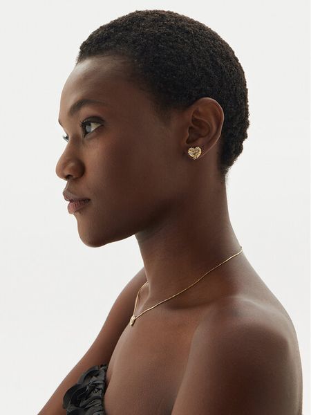 Guess Kolczyki JUBE0450 4JW Złoty. Żółte kolczyki Guess, metalowe. Za 139.99 zł.