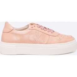 Marc O'Polo - Buty. Czerwone obuwie sportowe Marc O'Polo, z materiału, bez zapięcia. W wyprzedaży za 199.90 zł.